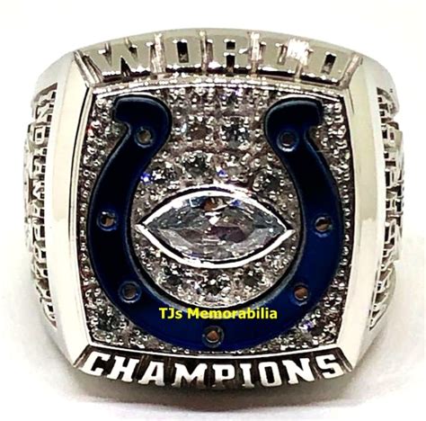 2006 INDIANAPOLIS COLTS SUPER BOWL XLI CHAMPIONSHIP RING - STAFFER ...