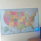 Rand Mcnally Us Wall Map (M Series U.S.A. Wall Maps) 50"x32": Rand McNally: 9780528959998 ...