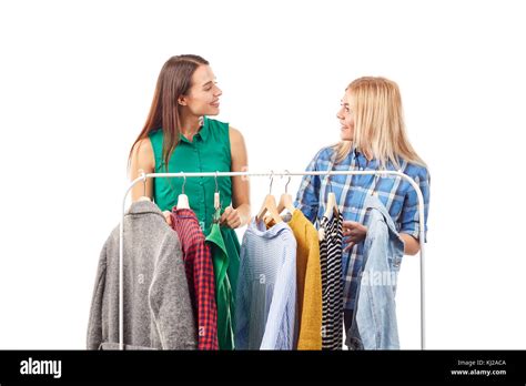 Choosing clothes Stock Photo - Alamy