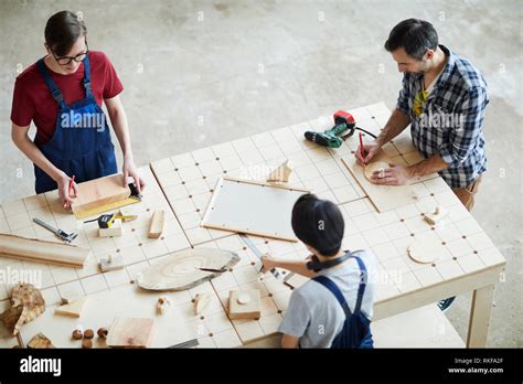 Making wooden detail for interior design Stock Photo - Alamy