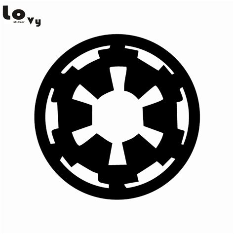 Classic Movie Star Wars Car Sticker Cartoon Imperial Logo Vinyl Car ...