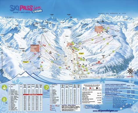 Livigno Italy Map