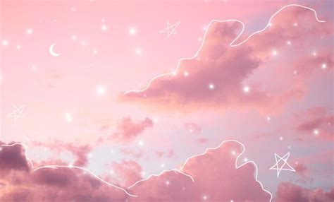 cute lofi | Pink clouds wallpaper, Pink wallpaper laptop, Pink ...