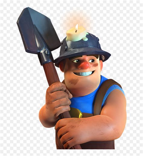 Clash Of Clans Mass Miner Clipart , Png Download - Clash Royale Miner ...