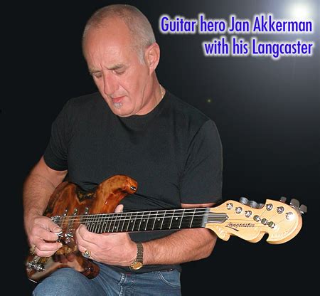 Jan Akkerman Guitar Ace about Langcaster Guitars