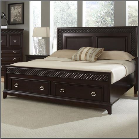 California King Platform Bed Frame With Storage - Bedroom : Home ...