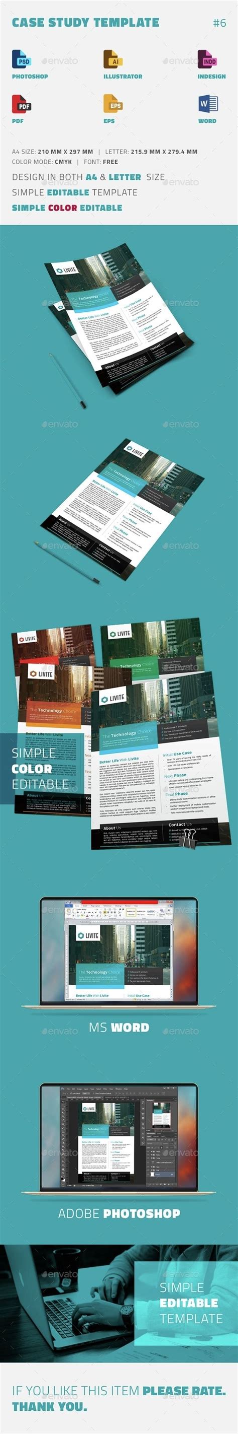 Case Study Template | Flyer | Case study template, Case study design, Case study