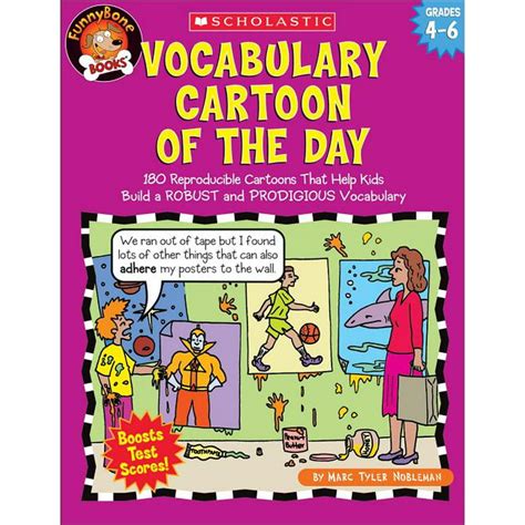 Vocabulary Cartoon of the Day: Vocabulary Cartoon of the Day: Grades 4-6 : 180 Reproducible ...