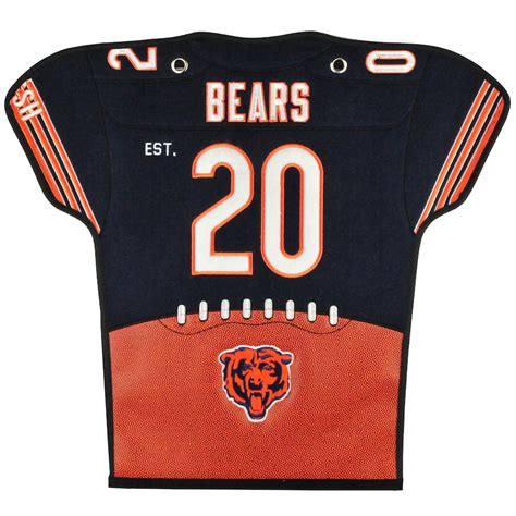 Chicago Bears 20'' x 18'' Jersey Traditions Banner