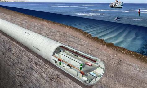 This Underwater Tunnel In Norway Solves The Issue Of Fjords