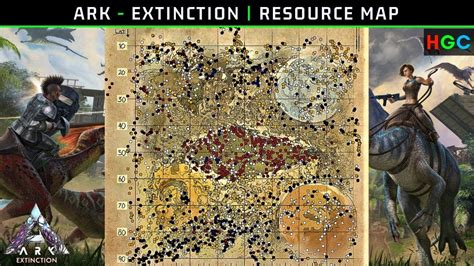 ARK - Extinction | 'Resource Map' Breakdown (Narrated by Havoc) - YouTube