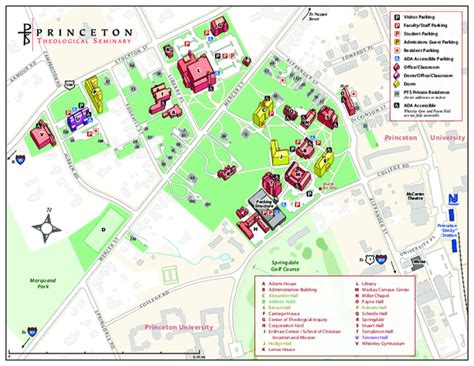 (PDF) Princeton Seminary Campus Map | The Center for Barth Studies ...