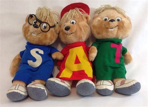 3 Alvin Simon Theodore The Talking Chipmunks Vintage 1983 Plush Talking Toy | eBay | Talking ...