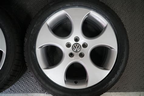 VW Polo GTI 6R – Denver 6R0601025H- Complete Set – OEM Alloy Wheels