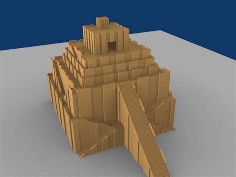 The Ziggurat of Babylon - Works in Progress - Blender Artists Community