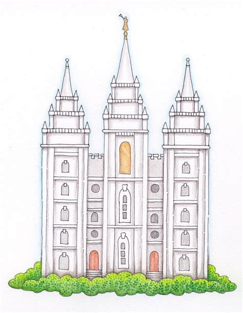 Lds Temple Clip Art