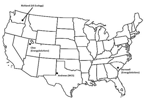 Locations of Low-Level Waste Disposal Facilities | NRC.gov