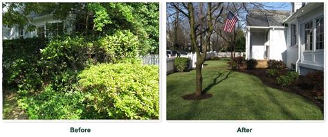 Before and After Pictures of a Landscaping Makeover - Johnson's Landscaping Service