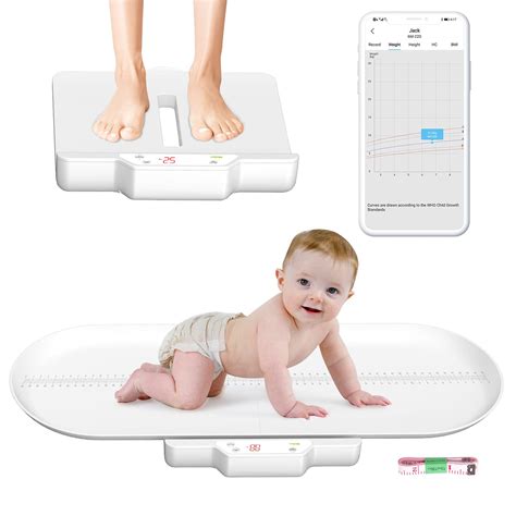 Baby Scale, Bluetooth Baby Scale Digital, 2 in 1 Toddler Scale, Multifunctional Pet Scale and ...