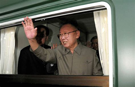 North Korea's armoured SUPER-TRAIN revealed as Kim Jong-un visits China ...