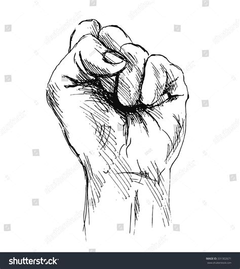 13,164 Hand Fist Sketch Images, Stock Photos & Vectors | Shutterstock