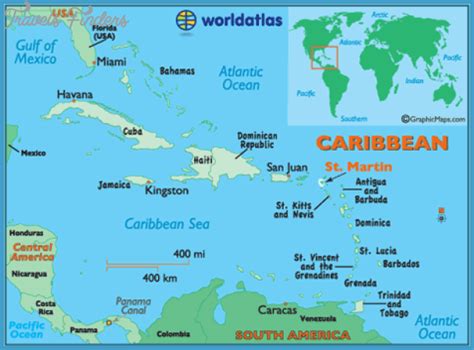 Sint Maarten Map - TravelsFinders.Com