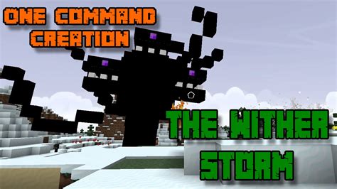 THE WITHER STORM | One Command Block Creation: Minecraft - YouTube