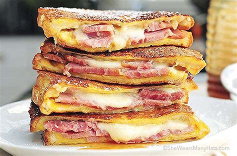 Monte Cristo Sandwich Recipe - She Wears Many Hats