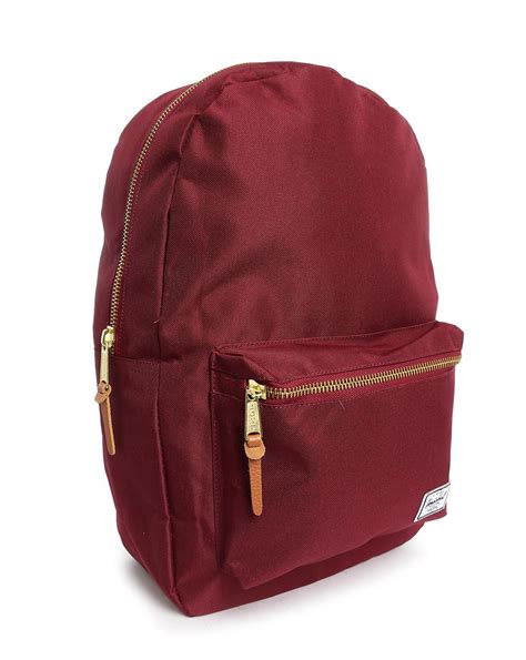 Herschel supply co. Burgundy Settlement Backpack in Red for Men ...