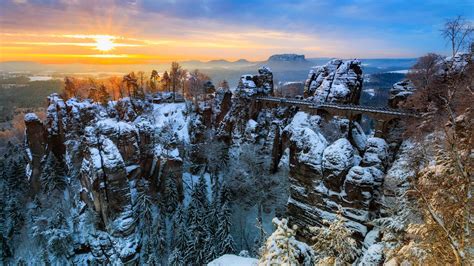 Bastei Bridge ️ SAXON SWITZERLAND / Germany