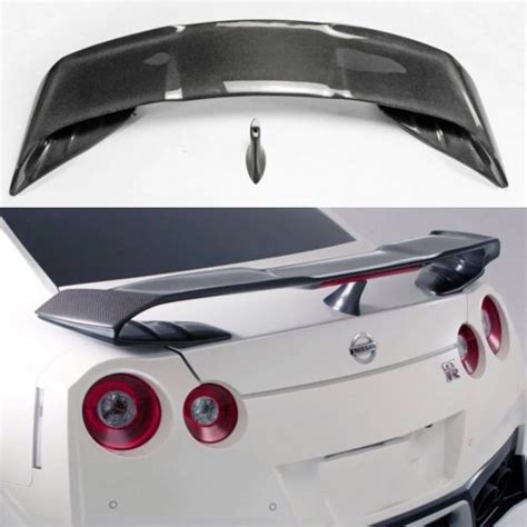 Nissan R35 GTR Spec V Carbon Rear Spoiler