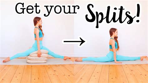 Get the Splits Fast! Stretches for Splits Flexibility - YouTube