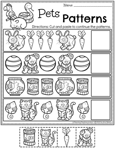 Pet Activities for Preschool - Planning Playtime