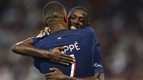 PSG: Ousmane Dembélé ignites for Kylian Mbappé and Allan Saint-Maximin