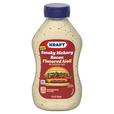 Smoky Hickory Bacon Flavored Aioli | KRAFT MAYONNAISE | Products - Heinz®