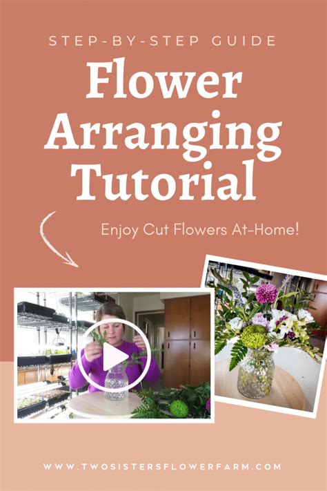 Flower Arranging for Beginners: How To Design a Beautiful Arrangement at Home - Two Sisters ...