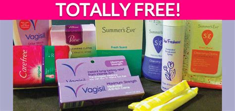 Totally Free Feminine Hygiene Products! – Free Samples By Mail