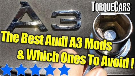 Best Audi A3 Mods (and ones to Avoid!) [8L 8P & 8V Tuning Guide] - YouTube