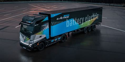 Mercedes presents eActros LongHaul electric truck