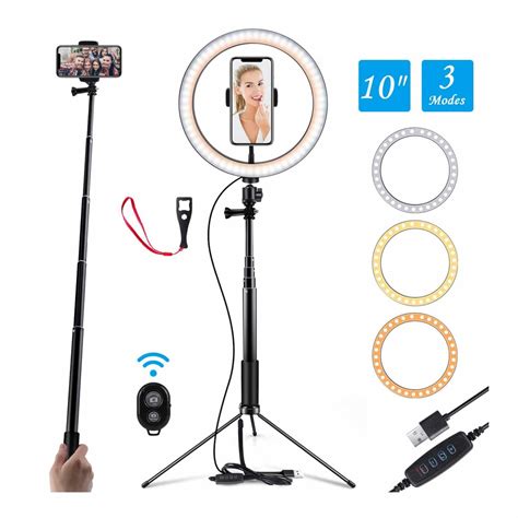 Top 10 Best Selfie Ring Lights in 2021 Reviews | Buyer’s Guide