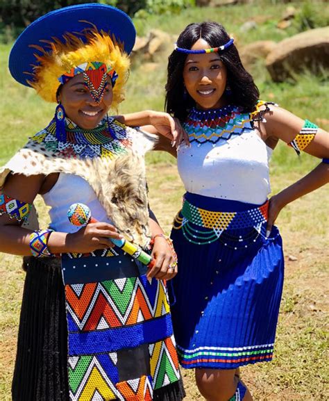 Clipkulture | Lerato Mvelase and Sihle Ndaba In Zulu Traditional Attire For Heritage Day 2019