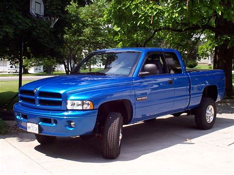 Blue Dodge Ram 2500 Diesel