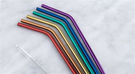 The Rainbow Reusable Straws You’ll Want To Take Everywhere – Kitchen ...