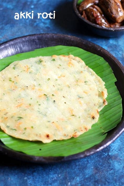 Akki Roti Recipe (Karnataka Akki Rotti Recipe) | Cook Click n Devour