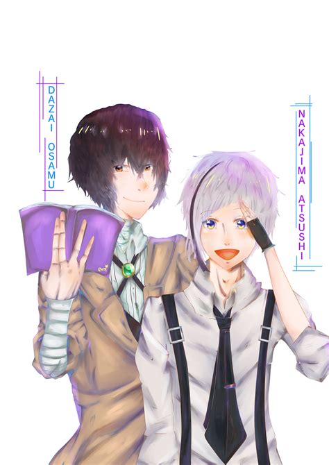 Dazai and Atsushi by CAroT33 on DeviantArt