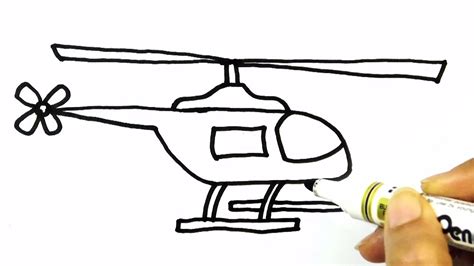 Helicopter clipart easy drawing, Helicopter easy drawing Transparent ...