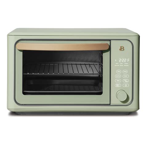 Beautiful 6 Slice Touchscreen Air Fryer Toaster Oven, Sage Green by ...