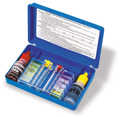 Chlorine, Bromine & pH 3-Way Test Kit - PoolSupplies.com