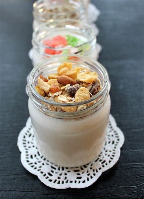 Natural Fresh Homemade Yogurt from Cow S Milk Handmade Stock Photo - Image of dried, handmade ...