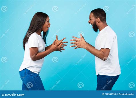 African American Men Arguing